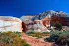 USA, Utah, Kanab, White House Campground and Trailhead Area Art Print